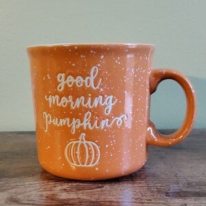 Large 12 Oz Pumpkin Mug - Good Morning Pumpkin
